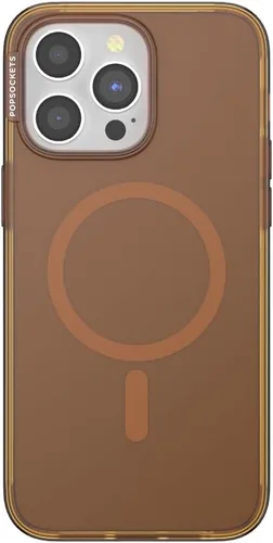 Vista 189 de PopSockets Funda para iPhone 17 Pro Max con MagSafe, color borgoña