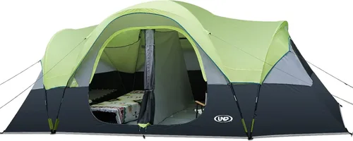 Vista 11 de UNP Tienda de campaña para 10 personas, tiendas familiares, fiestas, tienda de campaña para festivales de música, grande, fácil de instalar, 5
