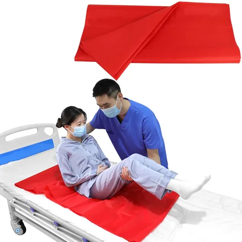 Vista 7 de YHK - Sábana deslizante tubular para traslado de pacientes, sábanas de deslizamiento para ayudar a mover a ancianos, deslizadores para autos, cama