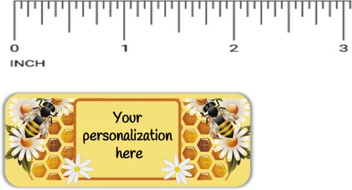 Vista 3 de Etiquetas personalizadas, pegatinas, etiquetas, abejas