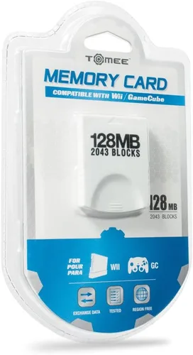 Vista 2 de Tarjeta de memoria de 128 MB para Wii/GC(Gamecube)