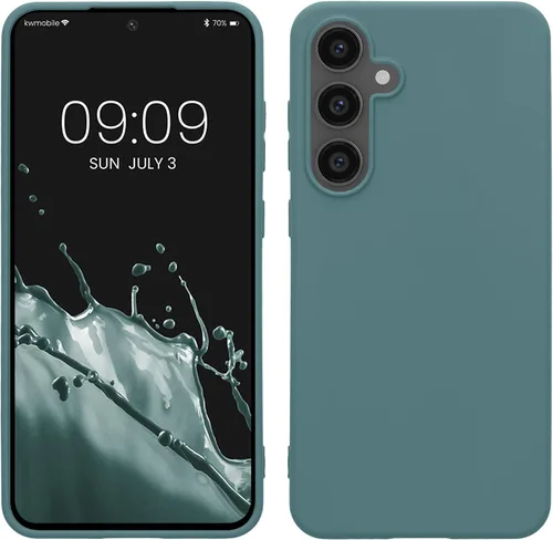 Vista 213 de kwmobile Funda compatible con Samsung Galaxy S23 - Funda protectora de silicona TPU suave y delgada - Piedra antigua