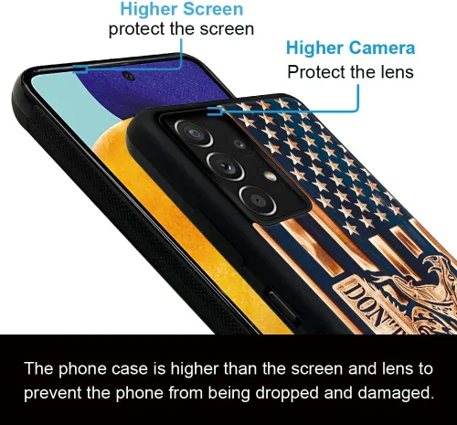 Vista 14 de DAIZAG Funda compatible con Samsung Galaxy A23, protección completa, a prueba de golpes, antiarañazos, funda de poliuretano termoplástico para Arte