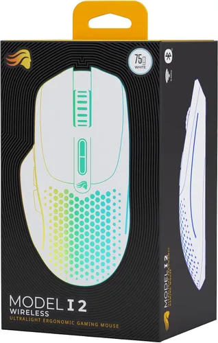 Vista 16 de GLORIOUS Mouse inalámbrico para juegos modelo I 2 para juegos, híbrido de Blanco mate