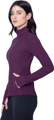 Vista 15 de Interlink Ribbed Princess Seam Performance Jacket