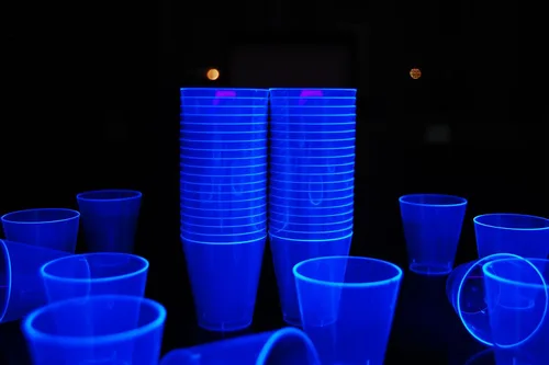 Vista 7 de DirectGlow - Vasos de chupito para fiestas (50 unidades, surtido)