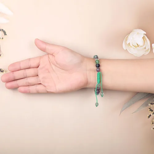 Vista 79 de AD Beads Pulseras de piedras preciosas unisex de 0.315 pulgadas (0.315 in), macramé curativo ajustable de 7 a 9 pulgadas Usa esta pulsera