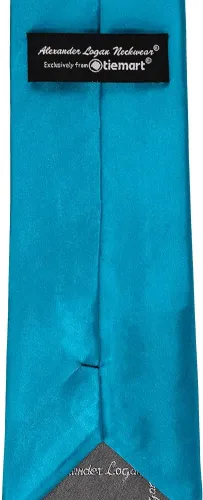 Vista 189 de tiemart Corbata de color sólido para hombre Longitud estándar