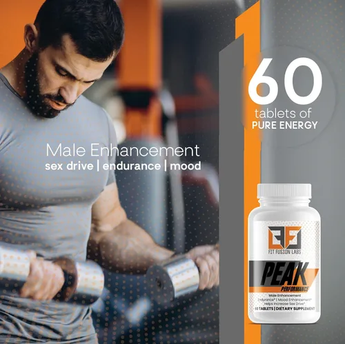 Vista 6 de Peak Performance Natural Masculino Mejora y Potenciador de Energía – Tongkat Ali, Maca, Zinc y Ginseng – Apoya la resistencia, la fuerza