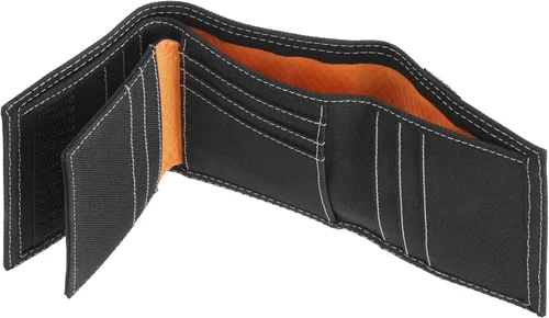 Vista 4 de Timberland PRO Cartera triple RFID Cordura de nailon para hombre con ventana de identificación