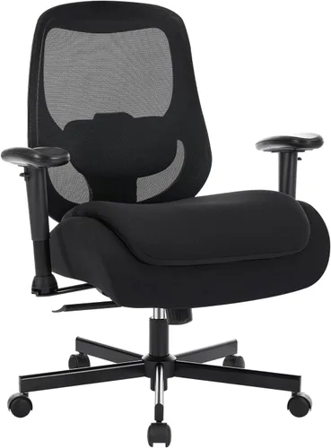 Vista 9 de Office Chair with Ergonomic Lumbar Support and Mesh Back for Home Office, Desk Chair with Wide Seat and Adjustable Arms for Computer Desk, Computer