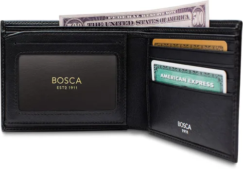 Vista 6 de Bosca Colección Nappa Vitello - Cartera Continental ID