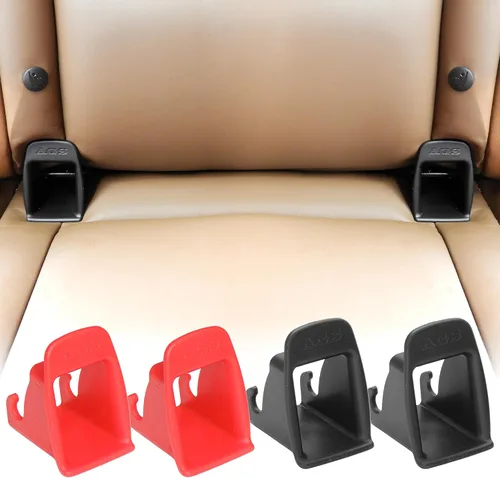 Vista 16 de ISOFIX - Guía de cierre de cinturón de interfaz, 2 piezas de hebilla de interfaz ISOFIX para asiento de automóvil, ranura guía fija, conector