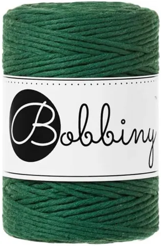 Vista 30 de Bobbiny Cordón de macramé de una sola capa para bebé de 0.069 pulgadas (100% algodón reciclado)