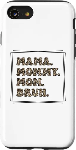 Vista 18 de Mama Mommy Mom Bruh Groovy Mommy Funny Mom Mothers Day Case for iPhone 16