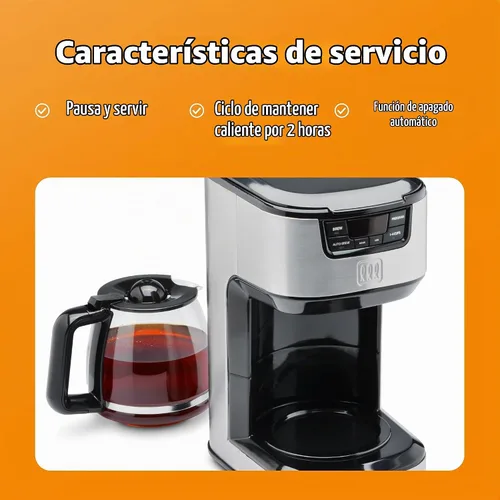 Vista 5 de Toastmaster - Cafetera digital de goteo de 12 tazas