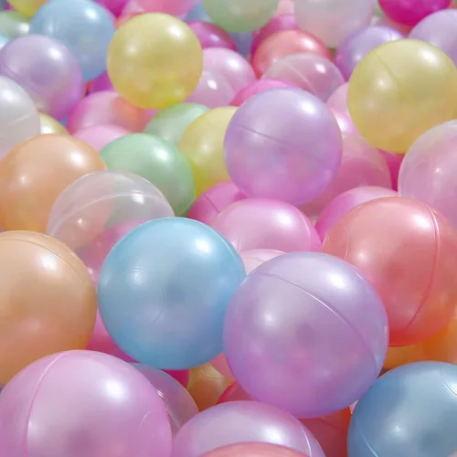 Vista 3 de STARBOLO Pelotas de Piscina de Pelotas para Niños Pequeños Paquete de 100 200 500 - Sin BPA y Ftalatos No Tóxicas A Prueba de Aplastamiento Pelotas