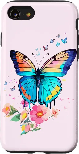 Vista 18 de iPhone 16 Mariposa Hermosa Mariposas Coloridas Amante Entomólogo Caso