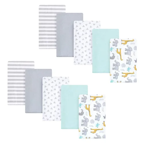 Vista 71 de Hudson Baby - Paños unisex de franela de algodón para bebé, avión, talla única