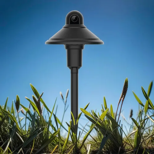 Vista 4 de Luz de camino inteligente 2 en 1 con cámara de seguridad, visión nocturna a color de 1080P, gran angular de 100°, detección de movimiento, sin