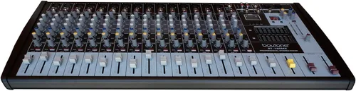 Vista 5 de Boytone Mezclador de audio Bluetooth profesional de 12 canales, grabación de PC, 16 efectos DSP, alimentación fantasma de 48 V, conector de 11