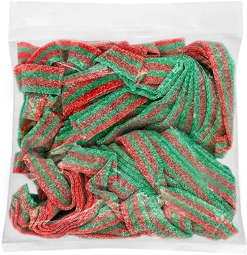 Vista 19 de By The Cup Berry Blue Sour Belts, bolsa a granel de 1 lb Sweet & Sour Berry Blue - Tiras masticables para fiestas, bolsas de golosinas, bufés