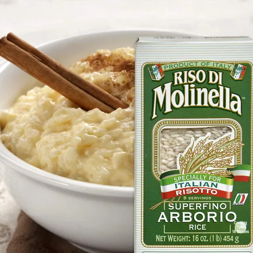 Vista 5 de Molinella Arborio de arroz, 16 oz