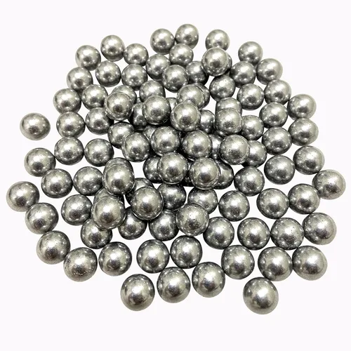 Vista 2 de Alien Play 100 Bolas de Aluminio Cal .43 para Autodefensa y Práctica de Tiro, Proyectiles de Munición Sólidos Duros Calibre .43 Compatibles con T4E