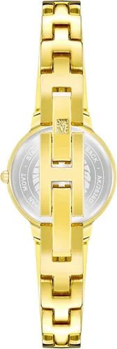 Vista 3 de Anne Klein - Reloj de brazalete con esfera de diamante auténtico para mujer