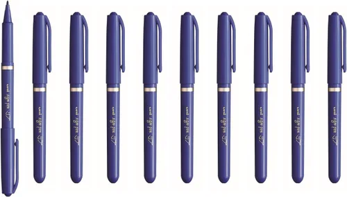 Vista 3 de Uni-ball Sign Pen MYT7 B rotuladores (10 unidades), color azul