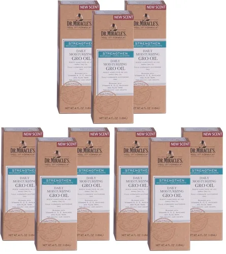 Vista 8 de Dr. MIRACLE 'Feel It Fórmula, fortalecer Daily Hidratante Aceite De Gro, 4 onza Las vitaminas A, D, E con aguacate y aloe vera hidratan el cuero