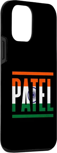 Vista 3 de Funda para iPhone 12 mini Patel con apellido familiar y orgullo de la bandera de la India
