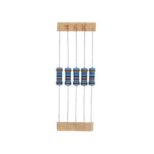 Vista 35 de 100PCS 1 vatios 1W 0R1 0.1 ohmios 1% resistencia de película metálica