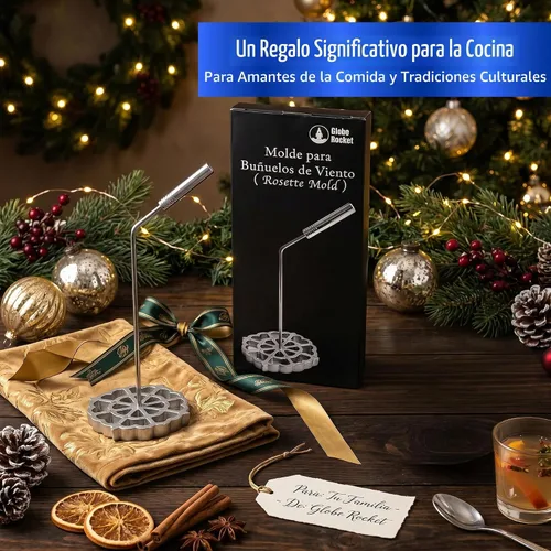 Vista 9 de Molde para Bunuelos de Viento Mexicanos - Molde para Buñuelos de Viento Mexicanos - Moldes de Buñuelos de Viento - Moldes Bunuelo Mexicano