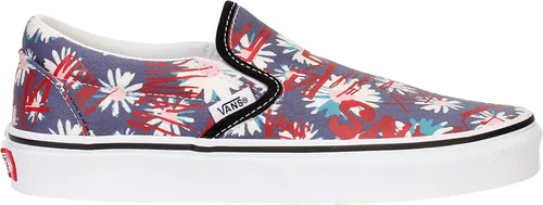 Vista 3 de Vans Zapatos clásicos sin cordones para hombre (floralrojo)
