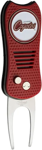 Vista 5 de Team Golf NHL Switchblade Divot Herramienta con marcador magnético de doble cara, cuenta con un diseño patentado de una sola punta, causa menos daño