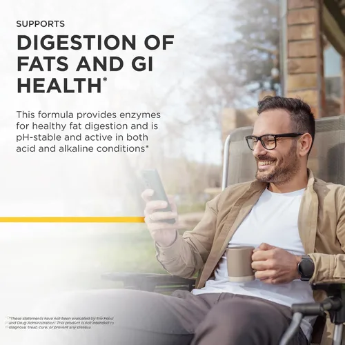 Vista 11 de Integrative Therapeutics - Concentrado de Lipasa HP: Suplemento de Enzimas para la Digestión de Grasas - Absorción de Nutrientes y Apoyo a la Salud