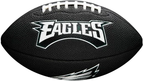 Vista 24 de Wilson NFL Soft Touch Mini Balón de Fútbol - Negro
