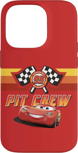 Vista 17 de Funda para iPhone 13 Pro Max Disney Pixar Cars Two Lightning McQueen Pit Crew 95