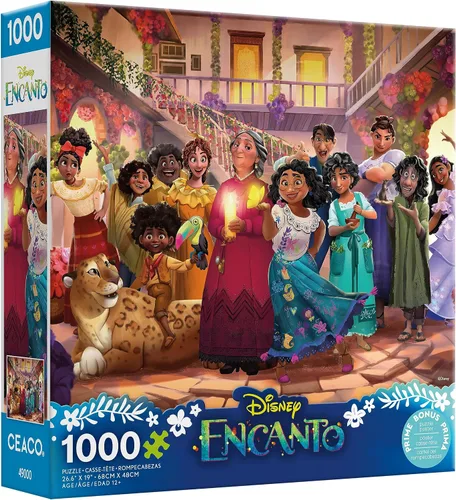 Vista 3 de Ceaco - Disney - Familia Encanto - Rompecabezas de 1000 piezas