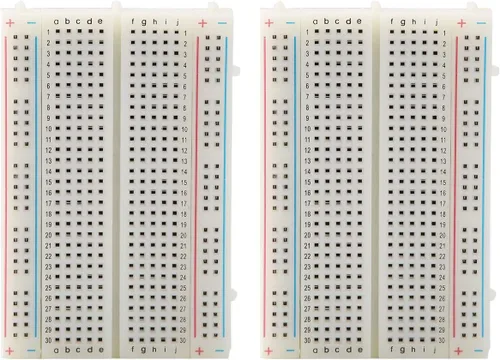 Vista 5 de Kit de módulo de alimentación de Breadboard 7 en 1 compatible con Arduino/Raspberry Pi 2 módulos de fuente de alimentación de 3.3 V/5 V