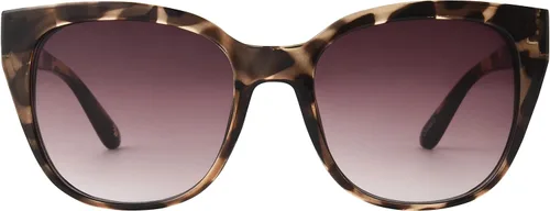 Vista 5 de Nine West Gafas de sol Shayna para mujer, ojo de gato, marrón tortuga, 2.047 in, tortuga marrón