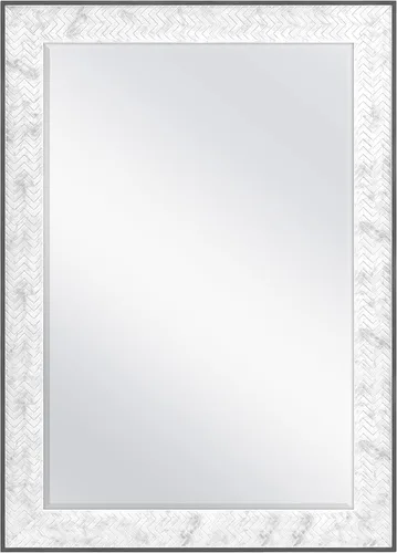 Vista 10 de MCS ovalados de plata, Beaded Espejo de pared, 21-Inch by 31-inch