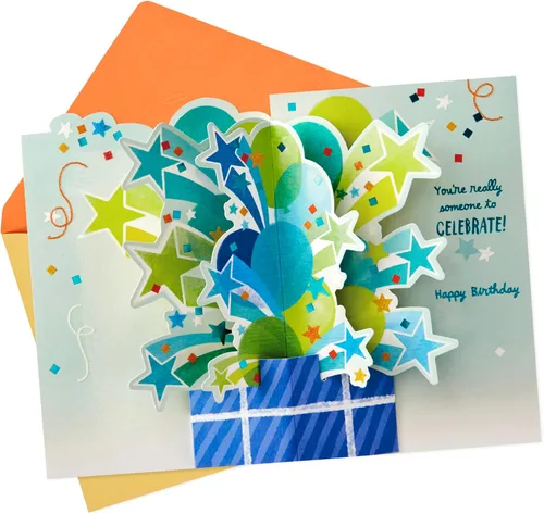 Vista 3 de Hallmark Paper Wonder - Tarjeta de felicitación de cumpleaños