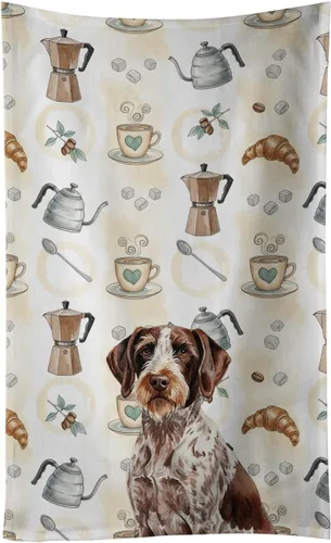 Vista 198 de Caroline's Treasures Afghan Hound - Toalla de cocina para barra de café, terciopelo frontal y lazo de algodón, lavable a máquina Sabueso afgano