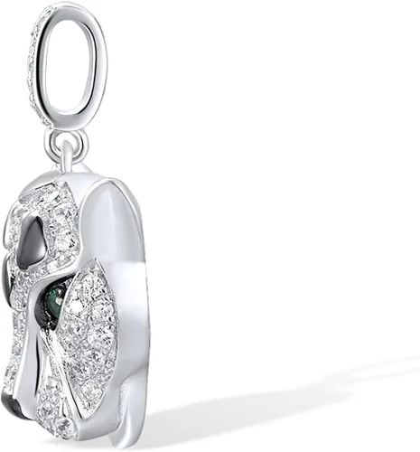 Vista 2 de Santuzza Colgante de plata de ley 925 con piedras preciosas animales para mujer