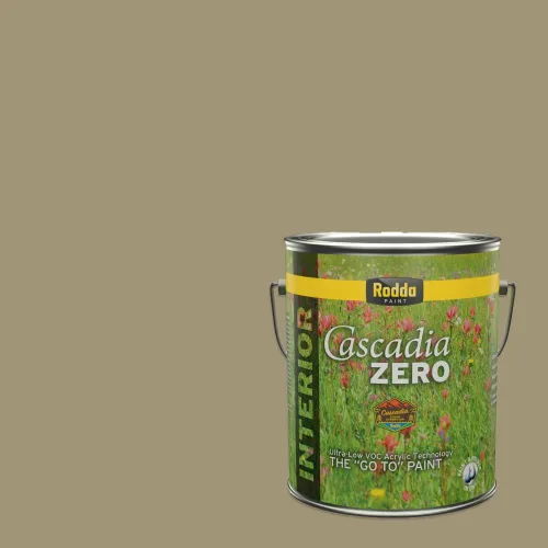 Vista 110 de Rodda Paint CASCADIA XL - Pintura satinada exterior e imprimación en uno, 1 galón, hoja de aloe