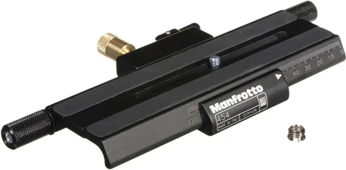Vista 4 de Manfrotto Placa deslizante de posicionamiento micrométrico 454 - Sustituye a 3419 - Negro
