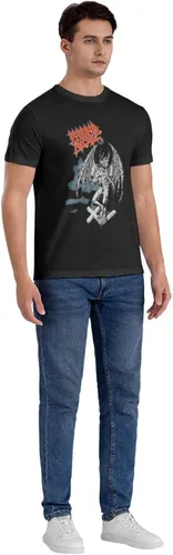 Vista 6 de Morbid Angel T Shirt Men's Summer Round Neck Trend Fashion Short Sleeve T Shirt Sports Fitness Cotton Shirt Tops