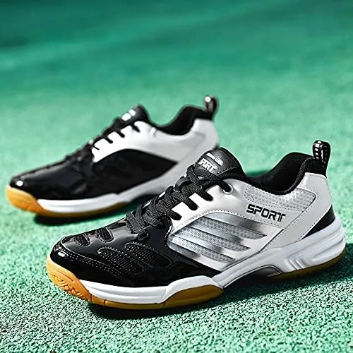 Vista 4 de zxcvb Tenis Bádminton Zapatos de los Hombres Nuevos Tendón de Ox Inferior de Desgaste Antideslizante de los Hombres de Baja Primavera Tenis de Mesa